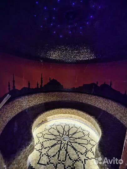 Баня сауна хаммам с бассейном и караоке