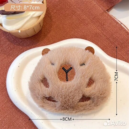 Брошь капибара 100 шт