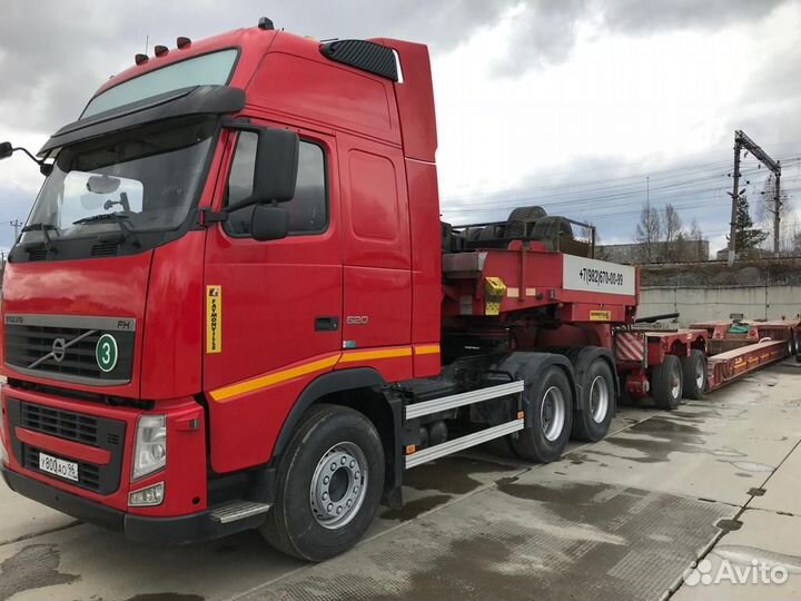 Полуприцеп трал (тяжеловоз) Faymonville STBZ 6VA, 2005