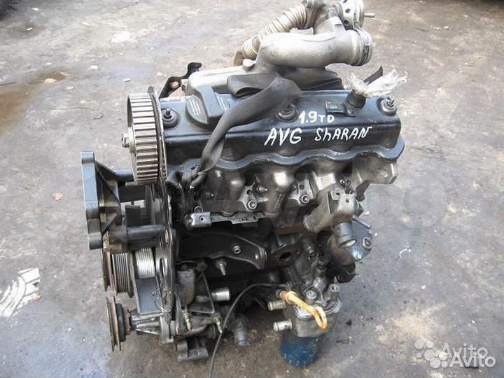 Двигатель AVG AFN VW Sharan Passat 1.9 TDI