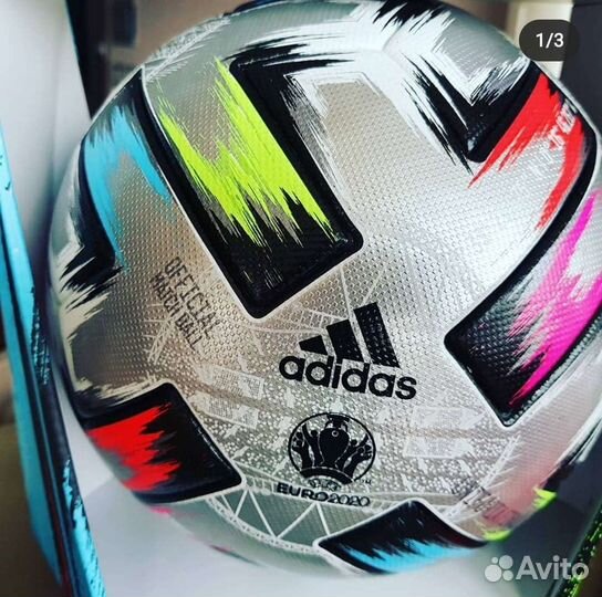 Футбольный мяч adidas uniforia euro 2020 fifa pro