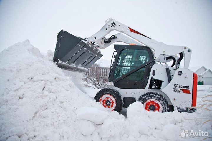 Услуги мини-погрузчик бобкет, бобкат, bobcat