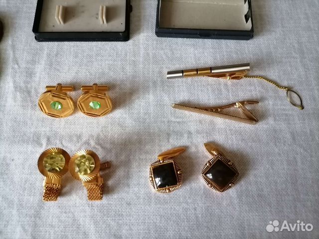 Запонки мужские винтаж СССР купить в Москве | Хобби и отдых | Авито