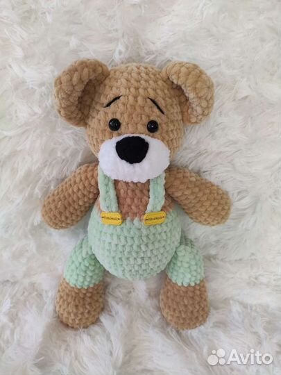 Мягкая игрушка вязаная игрушка для малышей