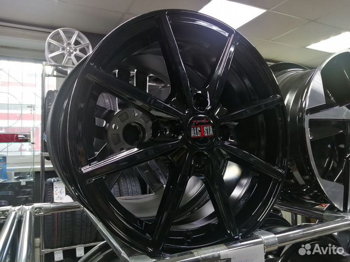 Диск литой alcasta M63 6x15 4x100 ET46 DIA54.1 Bla