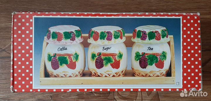 Набор банок для сыпучих продуктов