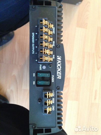 Автосабвуфер Pioneer 250 W, усилитель 5 по 150 W