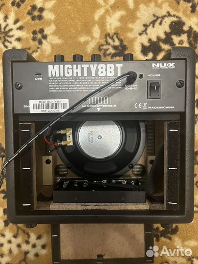 Гитарный комбоусилитель NUX Mighty-8BT