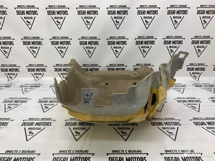 Покрытие напольное ковролин перед левый Volvo S80