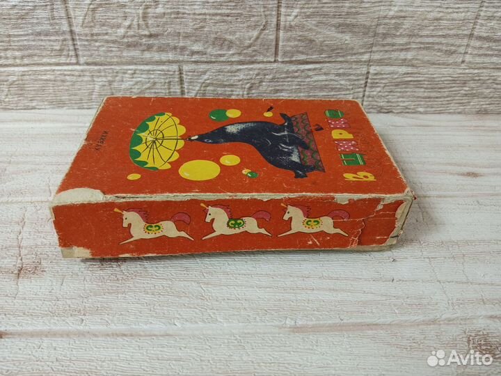 Кубики деревянные 