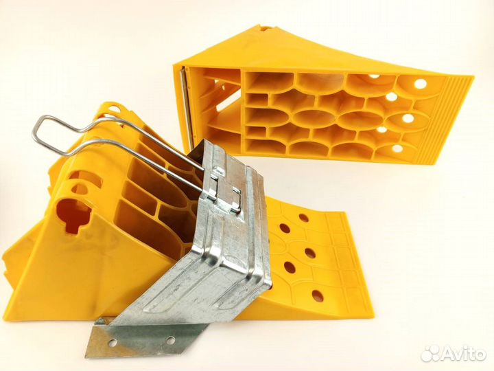 Упор противооткатный 160мм + крепеж к-т 2шт