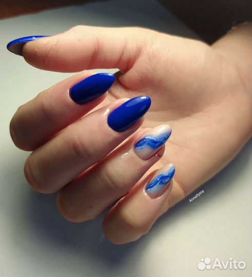 Маникюр, покрытие гель-лаком, наращивание