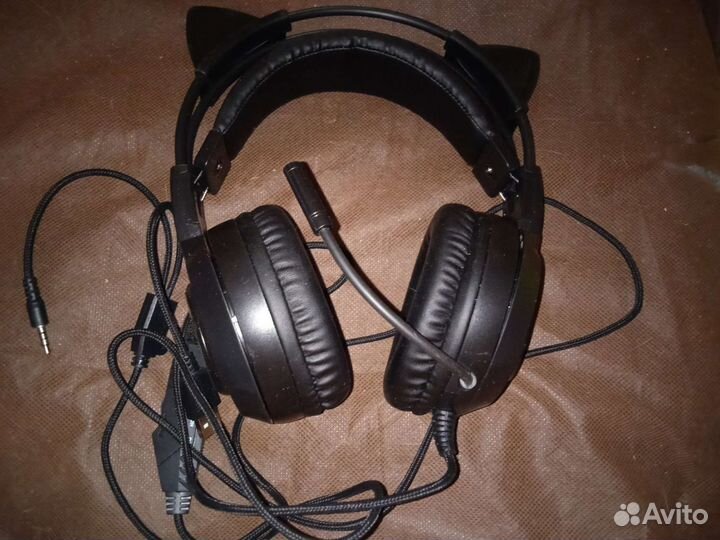 Игровые наушники с микрофоном