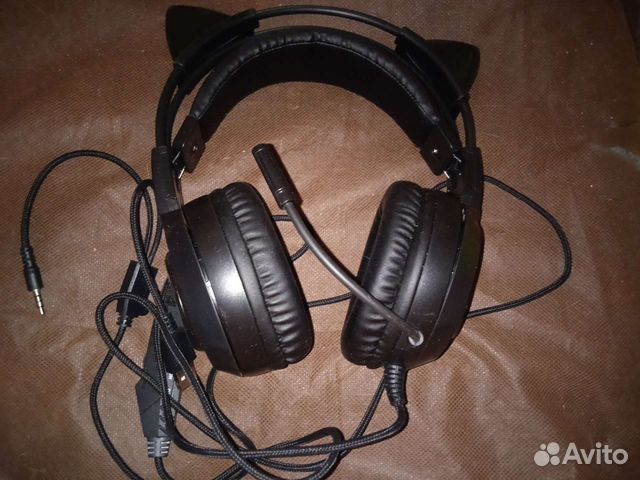 Игровые наушники с микрофоном
