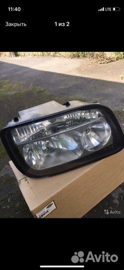 Фара Actros мп 2