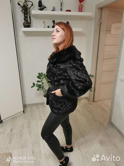 Шуба норковая автоледи