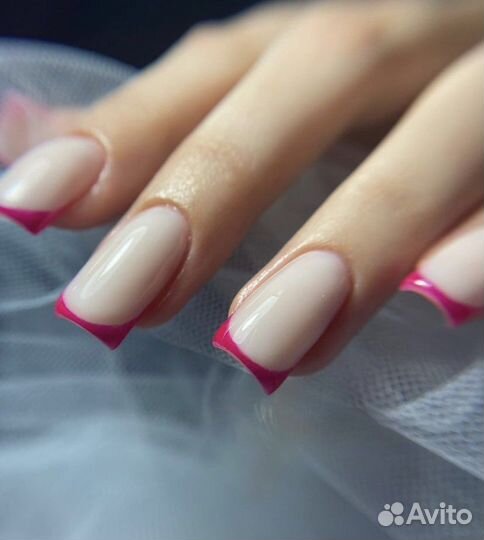 Маникюр,покрытие гель-лак, наращивание