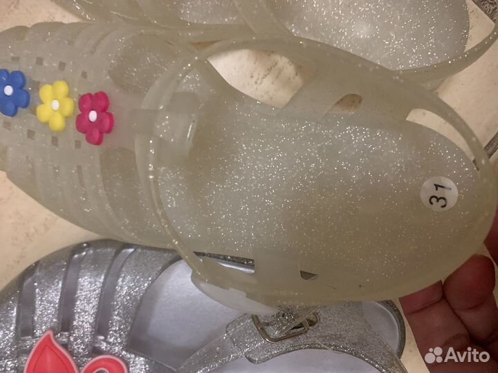 Резиновые сандалии,шлепки новые 30-31 р