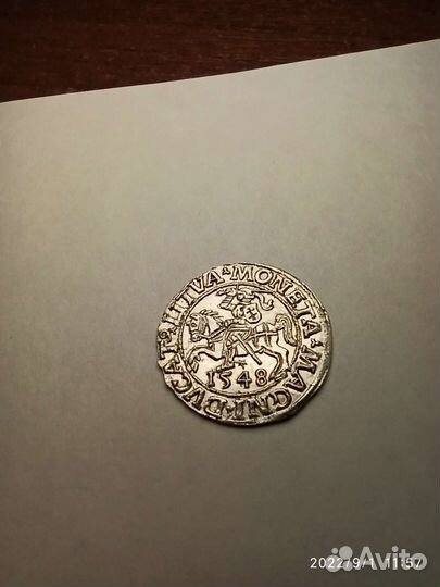 Полугрош 1548 года