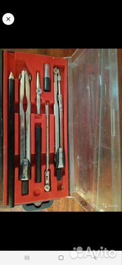 Шприцы. Готовальня. Набор для взвешивания. СССР