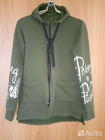 Толстовка с капюшоном для девочки