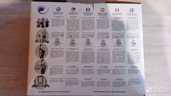 Эрго рюкзак слинг ergo baby