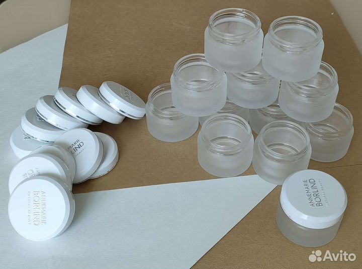 Баночка стекло с крышкой