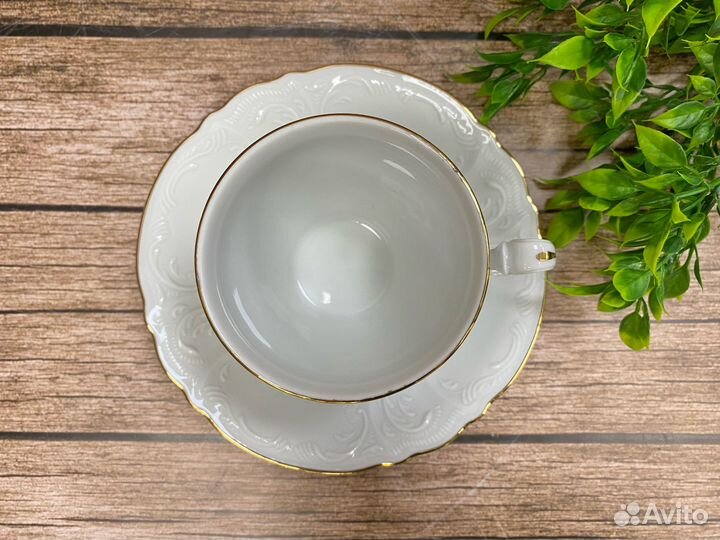 Чашка с блюдцем 