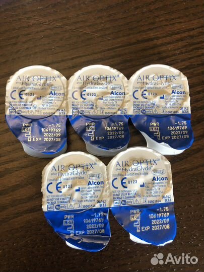 Alcon Контактные линзы Air Optix Plus Hydraglyde