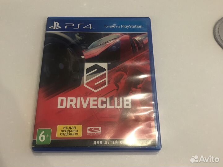 Driveclub игра пс4 ps4 гонки