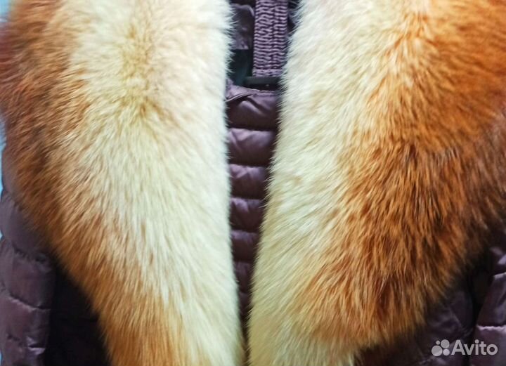 Меховой воротник/горжетка лиса