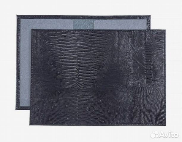 Обложка для паспорта натуральная кожа Россия