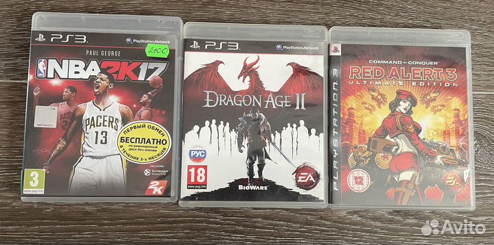 Игры диски для ps3