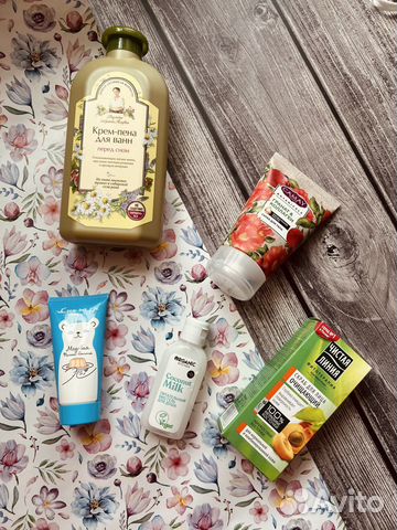 Крем для рук скраб гель для душа