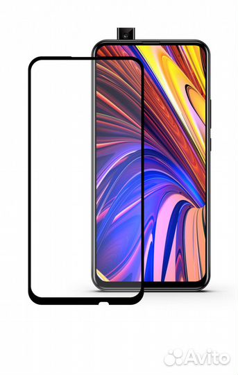 Защитное стекло Huawei P Smart (2019) Черное