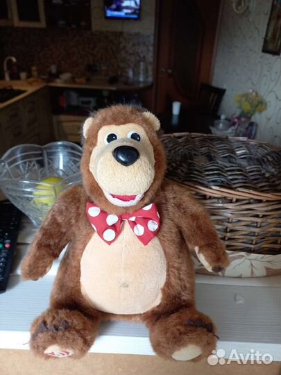 Игрушка Медведь интерактивный из м/ф Маша Медведь