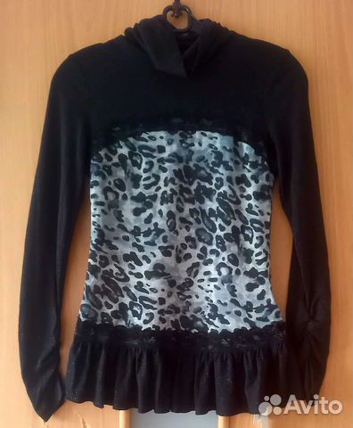 Новая водолазка р-р XS (40-42) + подарок серьги