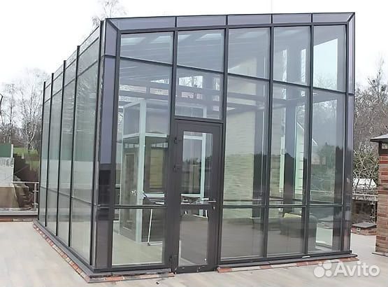 Алюминиевые окна. Фасадное остекление. Зимние сады