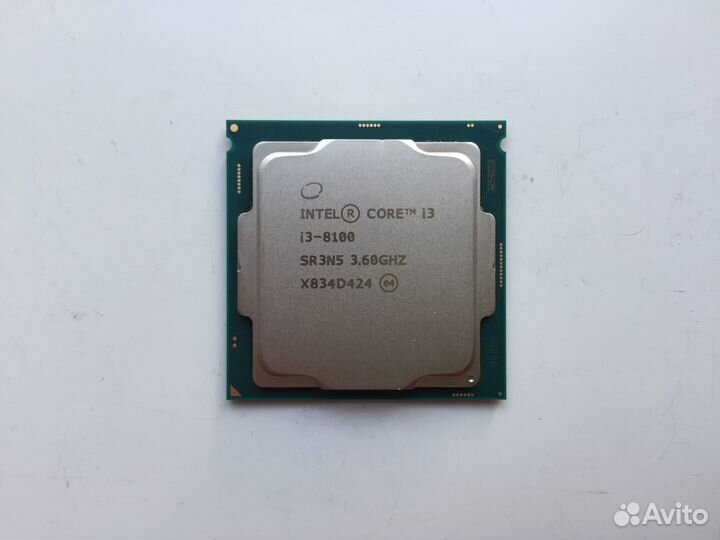 Intel Core i3 8100