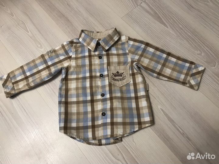 Рубашка для мальчика 80