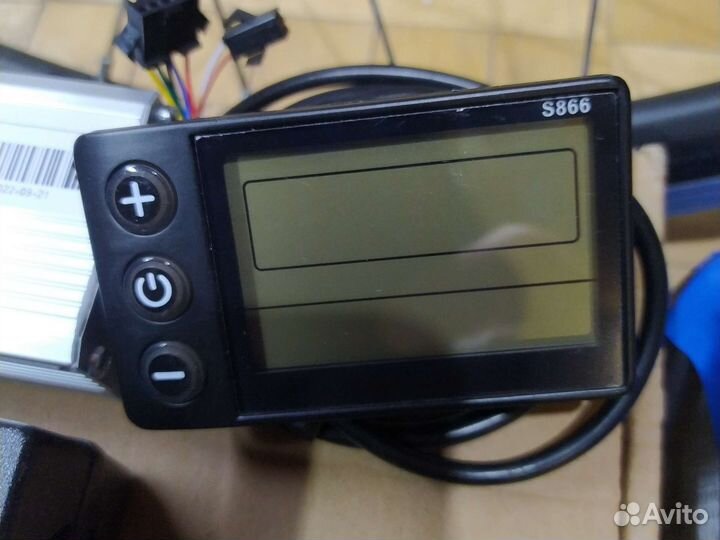 Комплект 350вт с lcd и батареей для вела