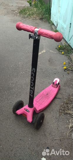 Самокат детский трёхколесный Scooter