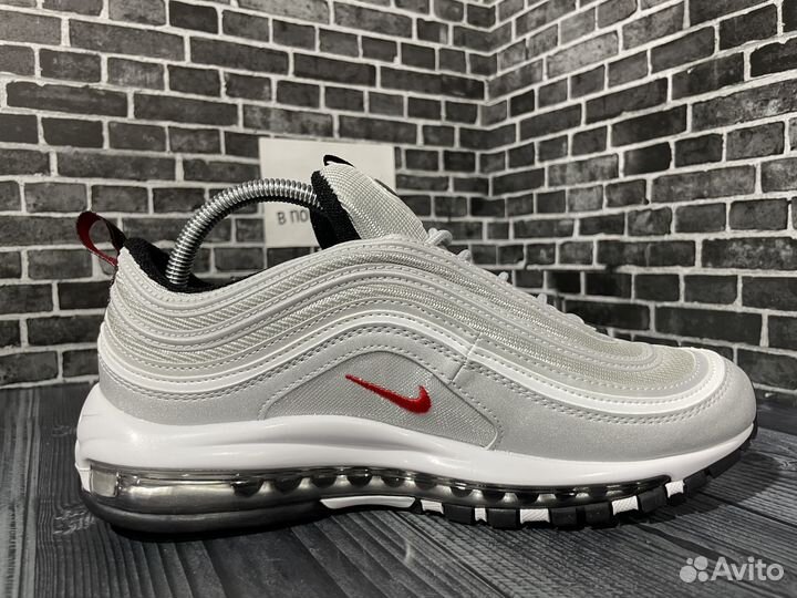 Мужские кроссовки Nike Air Max 97 Silver Bullet