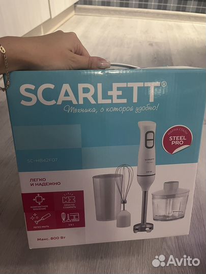 Блендер scarlett