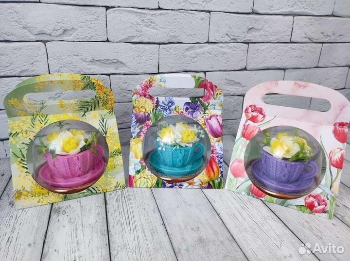 Мыло ручной работы к 8 марта