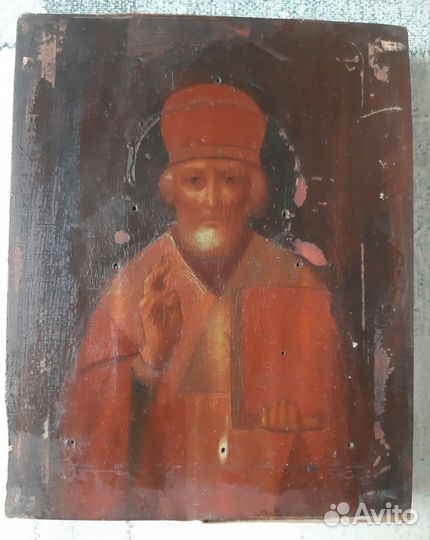 Икона. Николай зимний