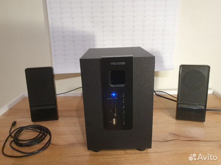 Колонки 2.1 microlab M-100BT