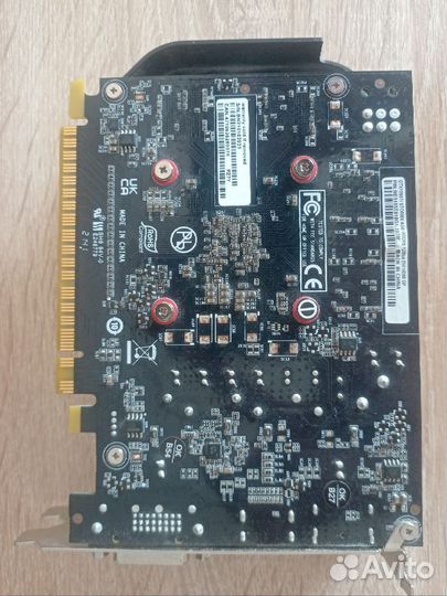 Видеокарта Palit gtx 1050 ti 4gb