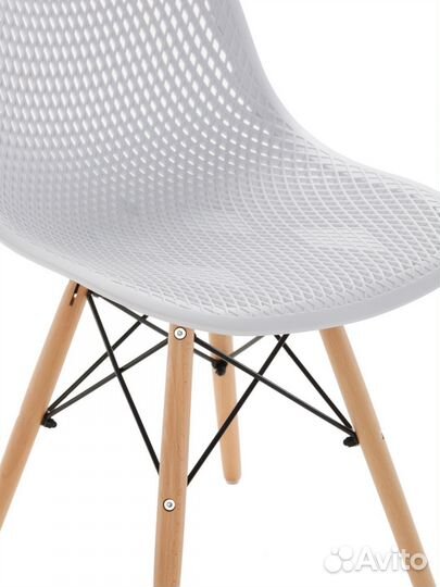 Стул ажурный в стиле eames DSW, белый, 4 шт NEW