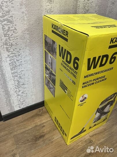 Пылесос Karcher wd 6